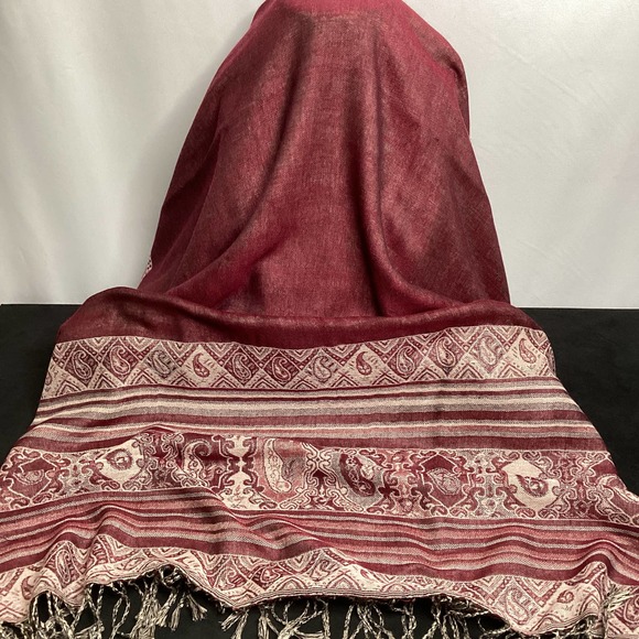 Fringed Scarf - Picture 2 of 5